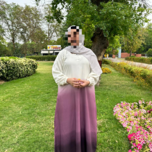 The Lavender Ombré Abaya