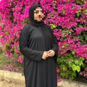 The Midnight Lace Abaya
