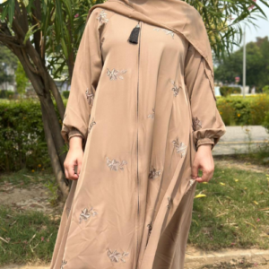 The Aura Embroidered Abaya